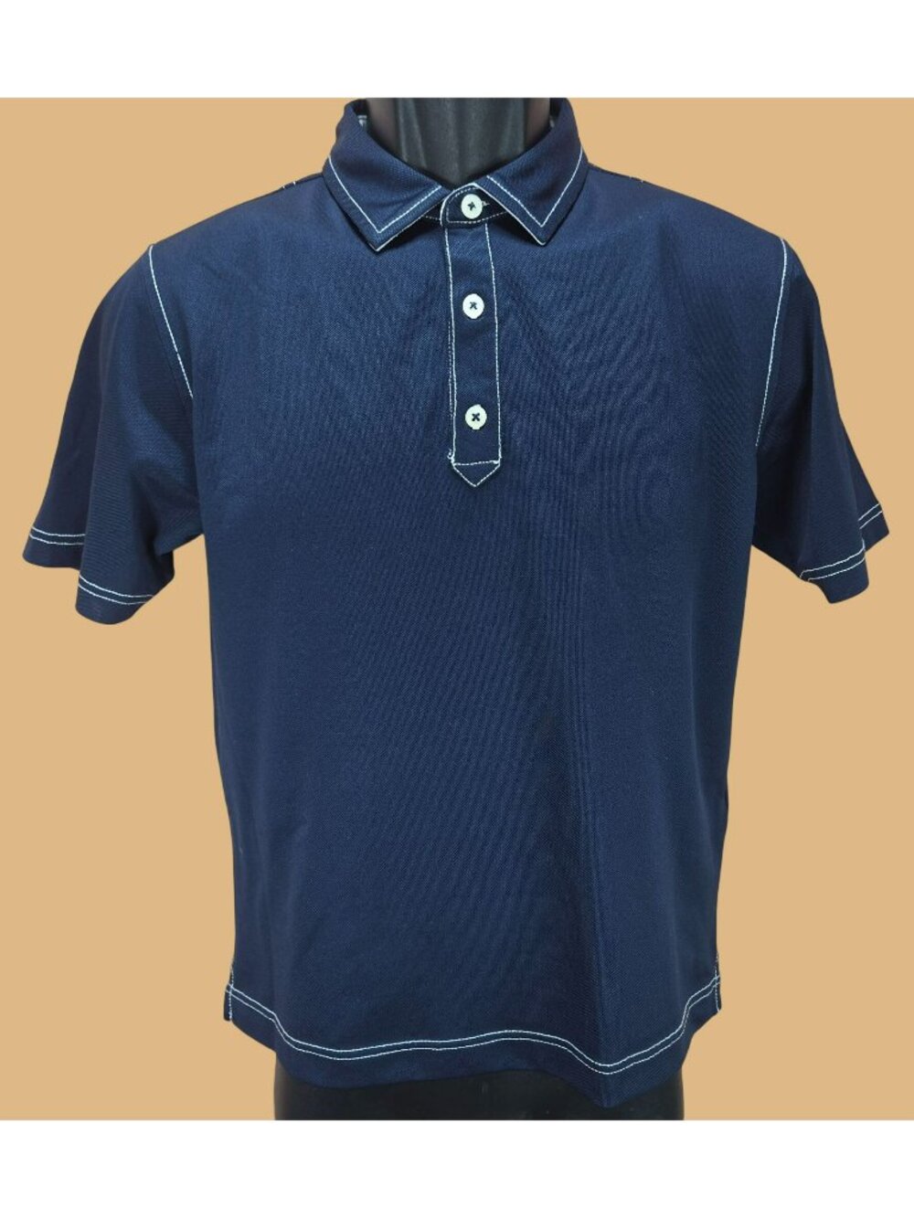 Footjoy Kids Navy Blue Polo Large